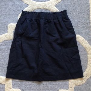 J.Crew navy skirt